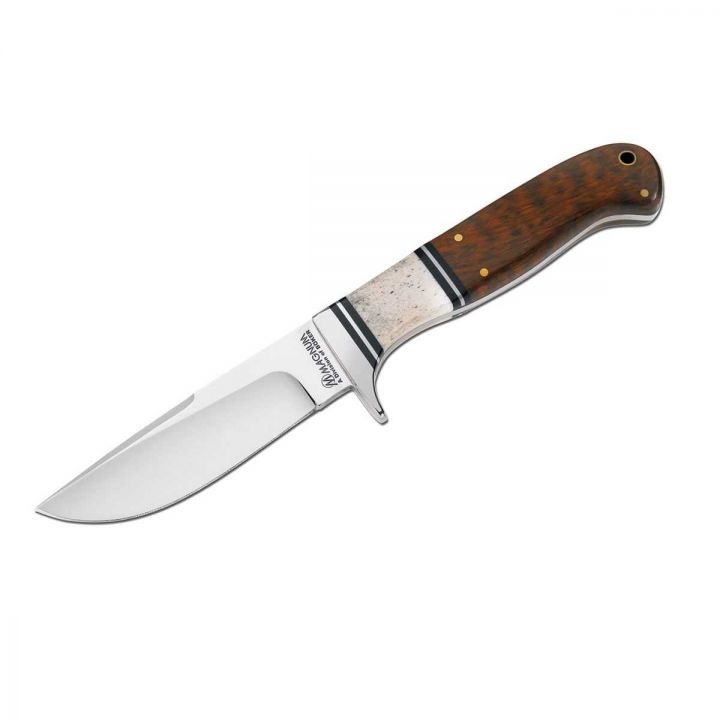 Нож охотничий Boker Magnum Snakewood, длина клинка  92 мм, кость с деревом