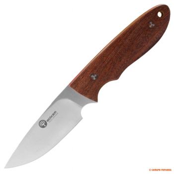 Немецкий охотничий нож Boker PINE CREEK WOOD, длина клинка 91 мм, дерево