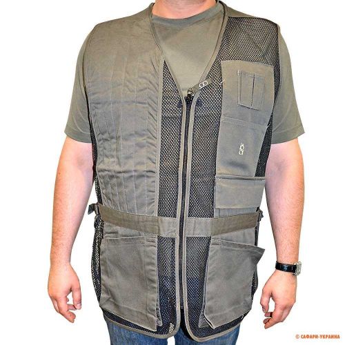 Жилет стрілецький правосторонній Boyt Mesh Shooting Vest, колір: хакі 
