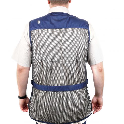 Жилет стрілецький правосторонній Boyt Mesh Shooting Vest, колір: синій 