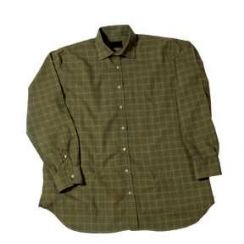 Хлопковая рубашка для охоты Boyt Tattersoll Shooting Shirt, зеленая
