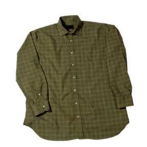 Бавовняна сорочка для полювання Boyt Tattersoll Shooting Shirt, зелена 