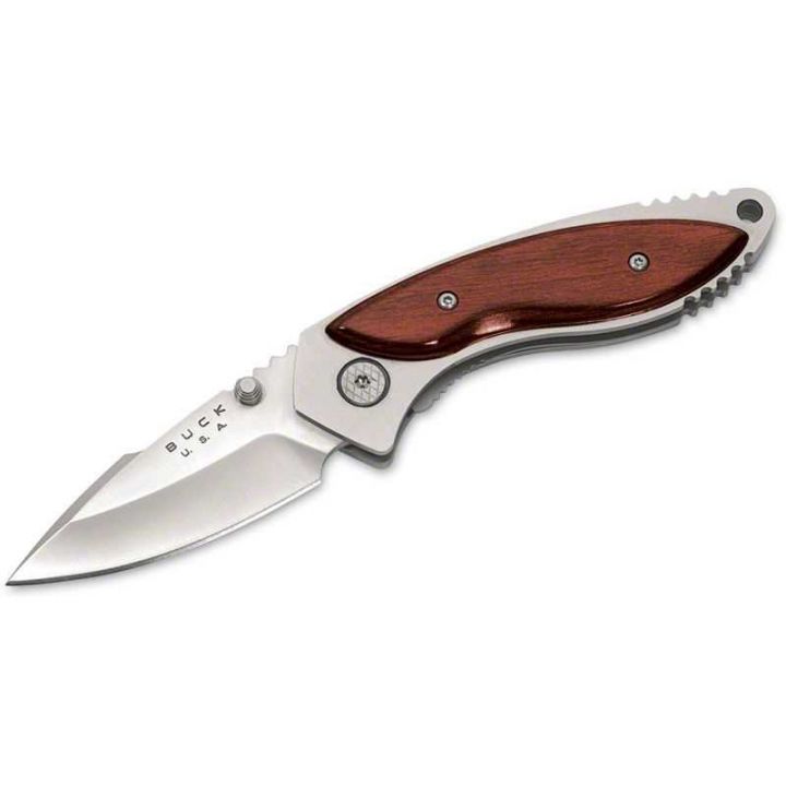 Складной нож Buck Alpha Dorado Mossy Oak, длина клинка 63 мм