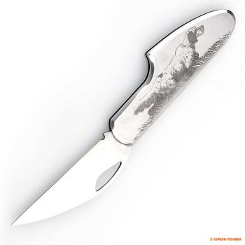 Сувенирный складной нож Bulino Охотничья собака