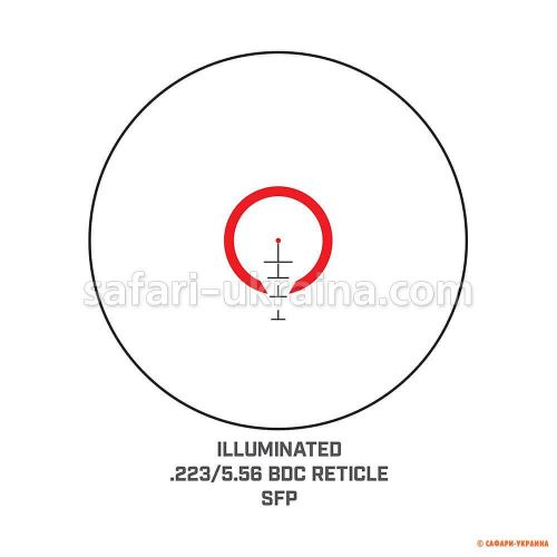 Прицел оптический Bushnell AR Optics 1-6Х24. Сетка BTR-1 с подсветкой