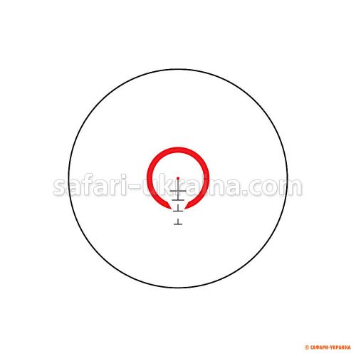 Приціл Bushnell AR Optics 1-6Х24, сітка BTR-1 BDC 