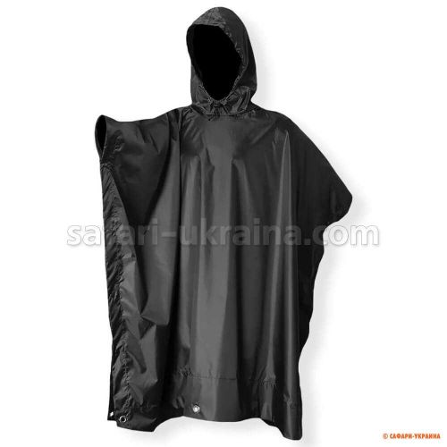 Пончо Camo-Tec Pilgrim Rip-Stop Black 