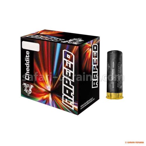 Патрон Cheddite Rapeed, кал.12/70, дріб №7,5 (2,4 мм), 27 г 