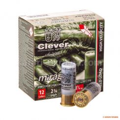 Патрон Clever Mirage T3 H.V Game, кал.12/16/70, дріб №2 (3,5 мм), 36 г
