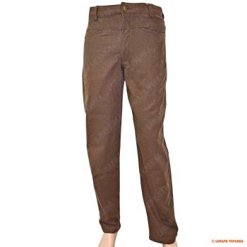 Хлопковые охотничьи брюки Club Interchasse Lars, с завышеной поясницей, коричневые
