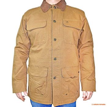 Хлопковая куртка для охоты Club Interchasse Hugo, кожаный воротник