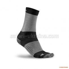 Шкарпетки CRAFT XC Training Black/DK Grey Melange (40-42)
