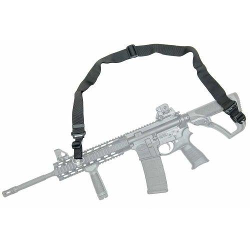 Тактичний двоточковий ремінь DANAPER TP-point sling Black 