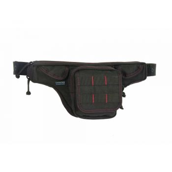 Поясная сумка для ношения пистолета DANAPER DEFENDER, цвет: black-red