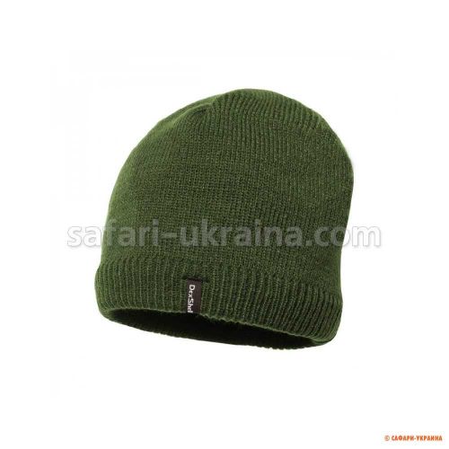 Водонепроницаемая шапка DexShell DH372-OG, оливково-зеленая, с мембраной Porelle® Водонепроницаемая шапка DexShell DH372-OG, оливково-зеленая, с мембраной Porelle®