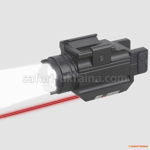 Ліхтар Vector Optics Doublecross Compact, лазерний цілевказівник 
