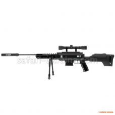 Гвинтівка Norica Black OPS Sniper, приціл 4x32, сошки