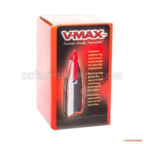 Пуля Hornady V-Max кал 6 мм (.243), масса 5,6 г/ 87 гр (100 шт)