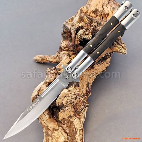 Нож Boker Magnum "Balisong Wood"