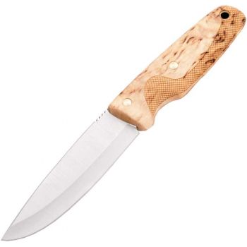 Нож Eka Nordic W11, длина клинка 111 мм, рукоять: дерево Masur