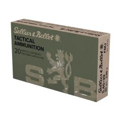 Патрон Sellier & Bellot кал. 5,45x39 пуля FMJ, масса 60 grs/3,9 gr (1 шт)