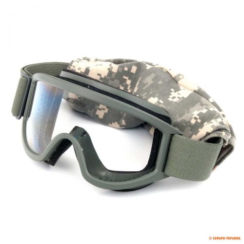 Защитная баллистическая маска ESS Land Ops, 2 сменные линзы