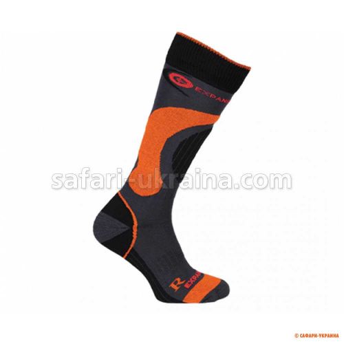 Носки Expansive Ski siltex grey/black/orange (45-47) Носки Expansive Ski siltex grey/black/orange (45-47)