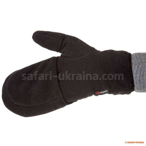 Варежки Fahrenheit Б/п Windblock, black Варежки Fahrenheit Б/п Windblock, black