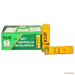 Патрон FAM-Pionki, кал.20/70, дріб № 7 (2,5 мм), 24 г