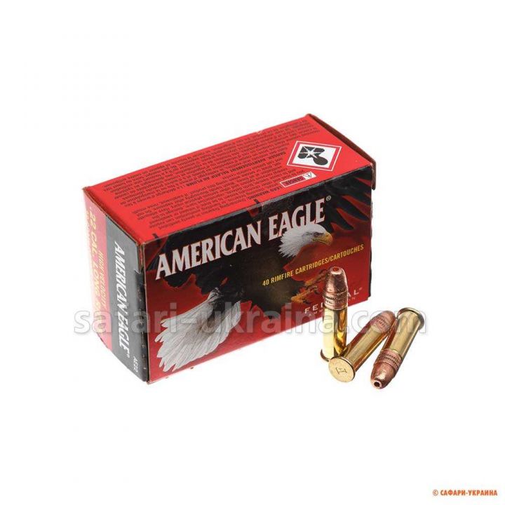 Патрон Federal American Eagle Promo, кал. 22LR, вага: 2.46 g/38 grs, 384 м/c 