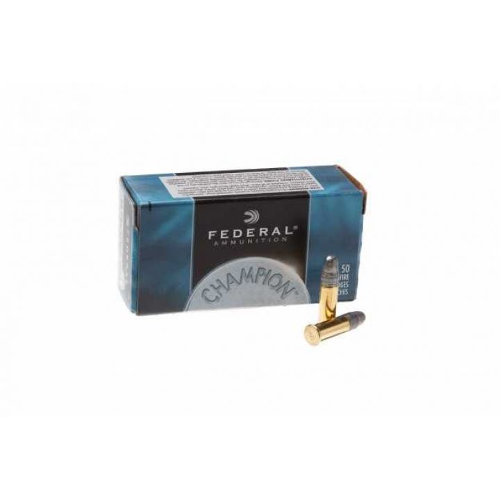 Патрон Federal Champion Target, кал.22 LR, тип кулі Solid, вага кулі 40 grs/2,6г 