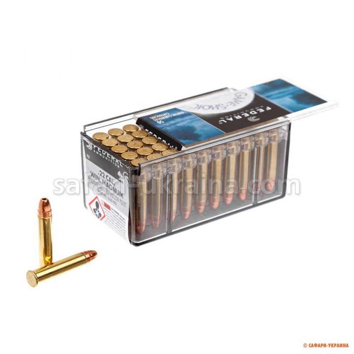 Патрон нарезной Federal Game Shok, 22WMR, 3,24 g/50 grs