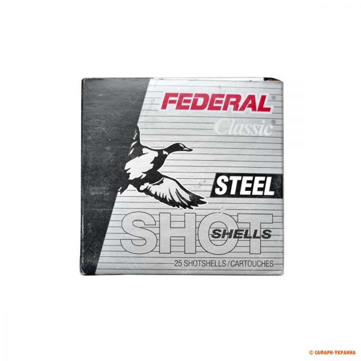Патрон Federal Steel Classic Magnum, кал.10/89, дріб № 2 (3,81 мм), 46 г 
