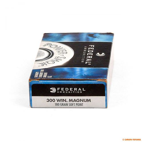 Патрон Federal Power-Shok, кал.300 Win Mag, Speer® Hot-Cor® SP, вага: 11,7 g/180 grs 