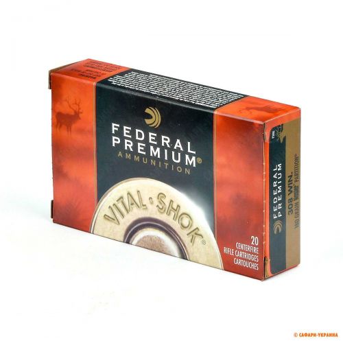 Патрон Federal Premium V-Shok, кал.308 Win, Partition, вага: 180grs/11.7г 