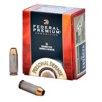 Патрон Federal Premium Personal Defense, кал.10 mm Auto, JHP, вес: 11,7 g/180 grs