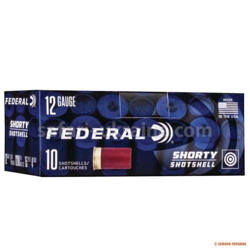 Патрон Federal Shorty Shotshell, кал.12/44,5, картечь 6,1 мм (15 шаров) Патрон Federal Shorty Shotshell, кал.12/44,5, картечь 6,1 мм (15 шаров)