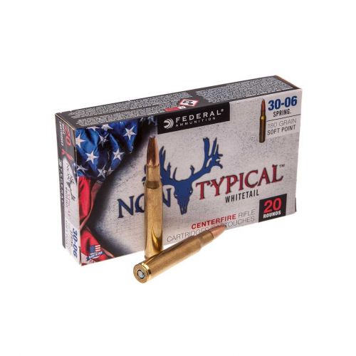 Патрон Federal NON-TYPICAL, кал.30-06 Sprg, тип кулі SP, вага: 11,66 g/180 grs Патрон Federal NON-TYPICAL, кал.30-06 Sprg, тип кулі SP, вага: 11,66 g/180 grs