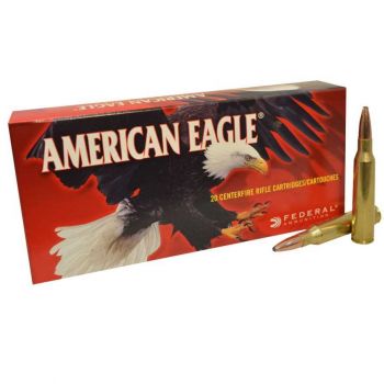 Патрон Federal American Eagle, кал.338 Lapua Mag, тип пули: JSP, вес: 16,2 g/250 grs