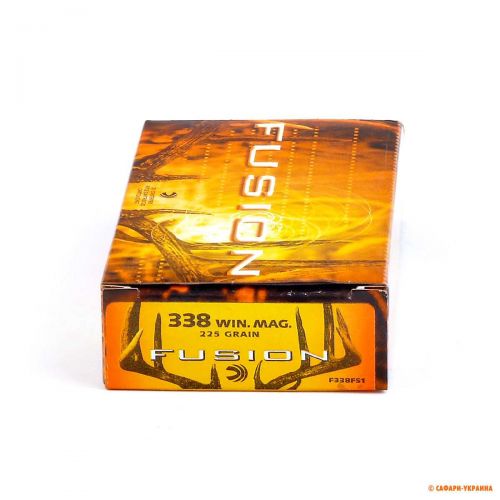 Патрон Federal Fusion, кал.338 Win Mag, тип пули: Soft Point (SP), вес: 14,6 g/225 grs