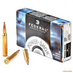 Патрон Federal Power-Shok, кал.280 Rem, Soft Point (SP), вага: 9,7 g/150 grs