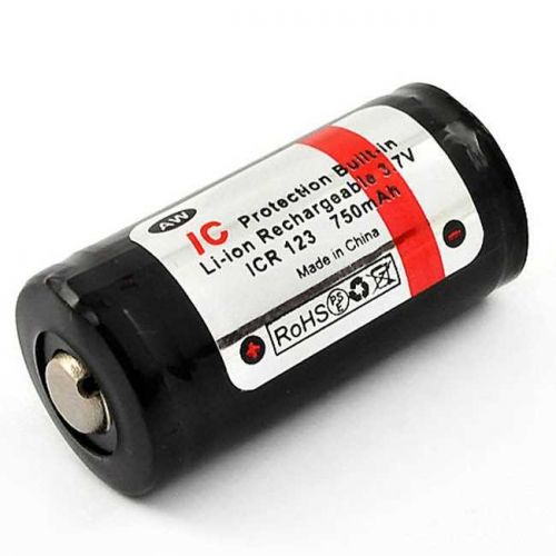 Акумулятор 16340 (CR123) 750mAh AW 