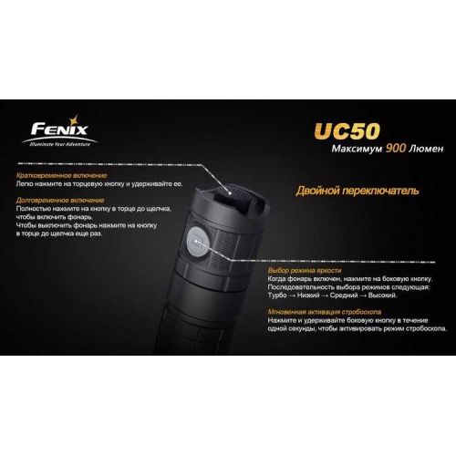 Ліхтар Fenix UC50 XM-L2 (U2) 