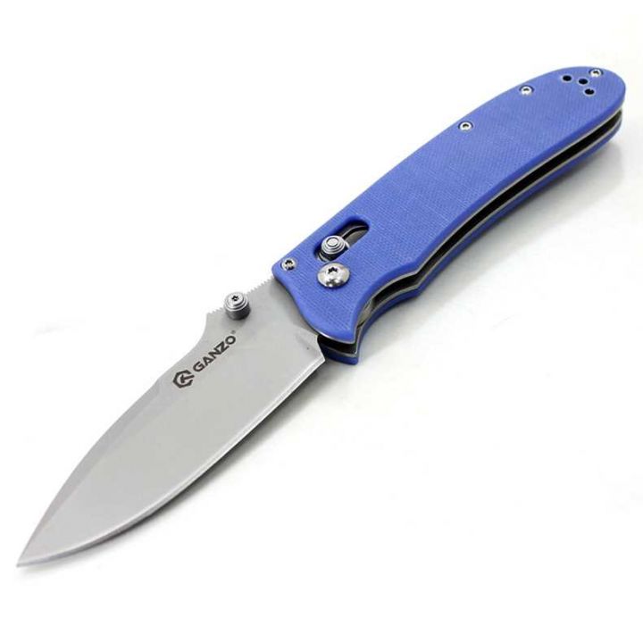 Складной нож Ganzo G704-BL, синий
