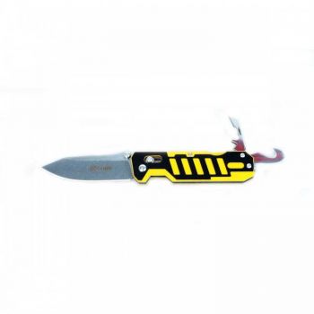 Складной нож Ganzo G735, чёрно-желтый