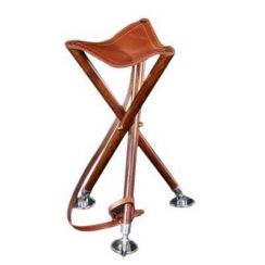 Стілець складаний на трьох дерев`яних ніжках Gastrock Trioled, 75см