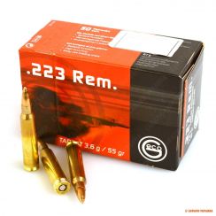 Патрон Geco, кал.223 Rem, тип кулі: FMJ, вага: 3,6 g/55 grs