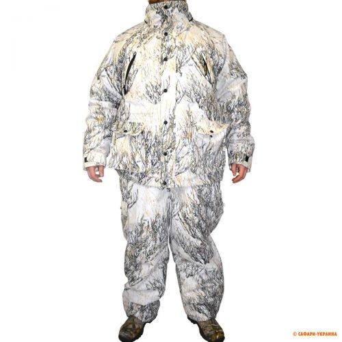Костюм зимовий 4 in 1 Ghost Camo, з водовідштовхувальними і вітрозахисними властивостями, колір snow 