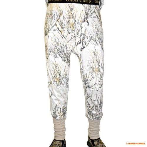 Комплект термобілизни Ghost Camo Base Layer, зимовий камуфляж 