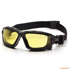 Окуляри з ущільнювачем Pyramex i-Force Slim (amber) Anti-Fog, жовті